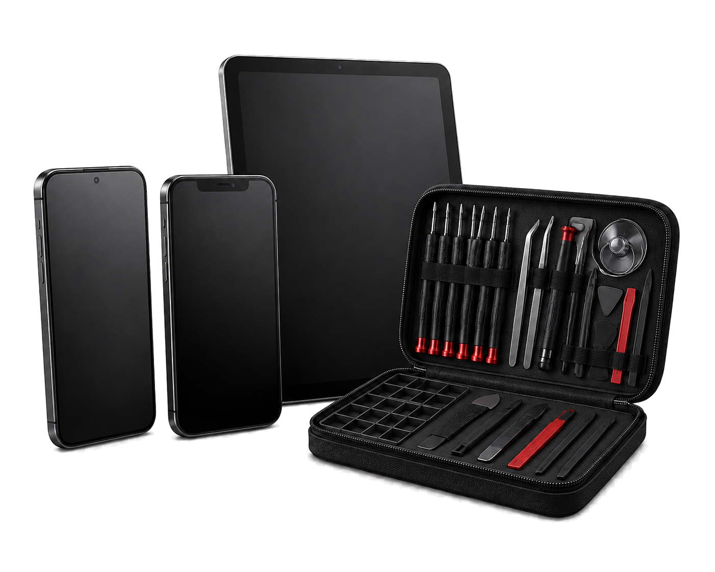 The 3 training devices and professional toolkit shipped to TTC Double Certificate students