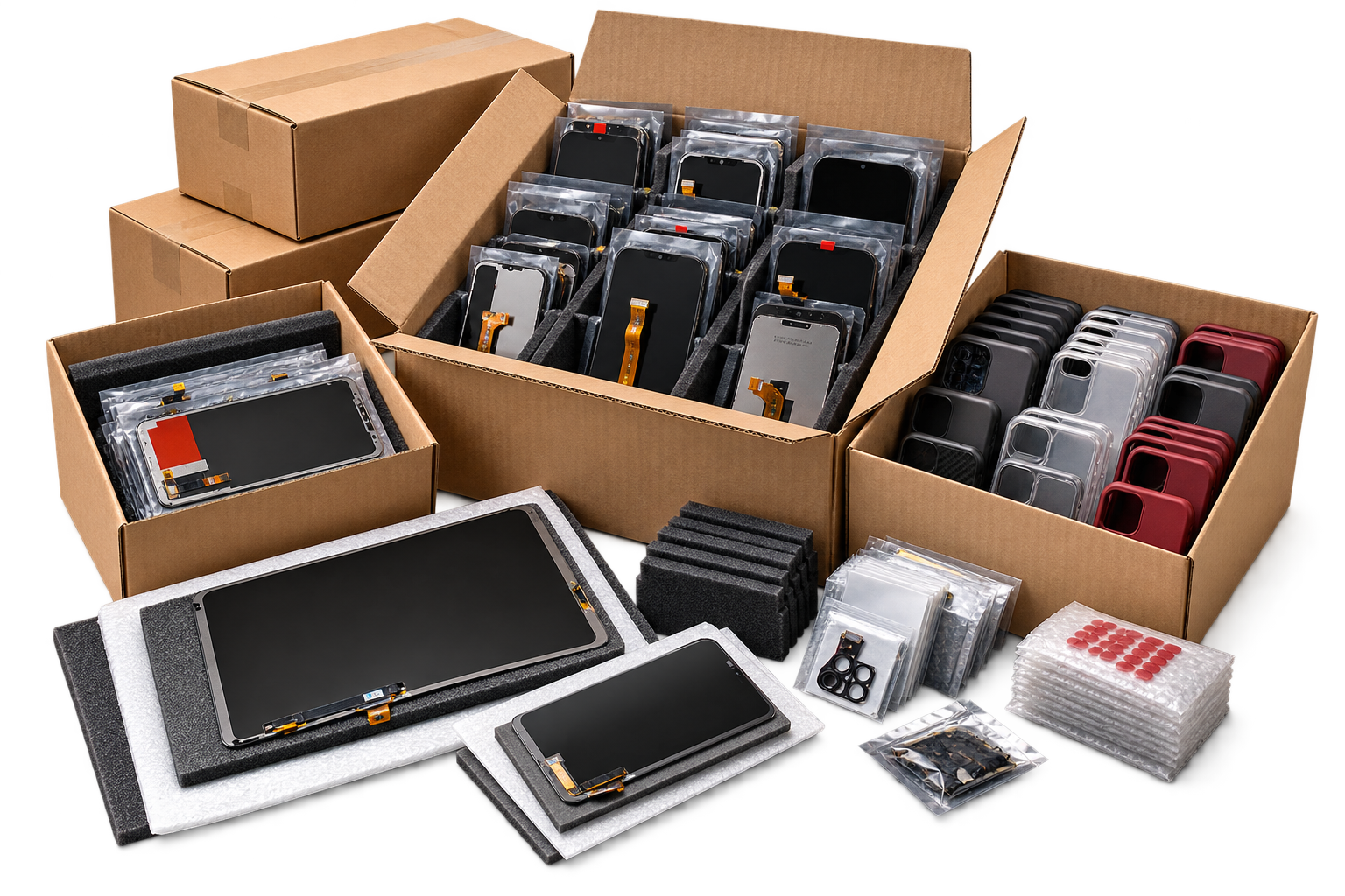 Repair parts and accessories supplied to TTC Double Certificate graduates